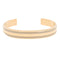ダニエルウェリントン DANIEL WELLINGTON バングル ブレスレット レディース DW00400011 CLASSIC BRACELET DESERT SAND M ローズゴールド グレー